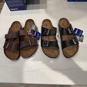 2 Brand new pair of Birkenstock Arizona Unisex Sandals size EU 42